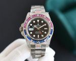 ROLEX GMT-Master II Pepsi 904L Steel 40mm Etc2836 Movement Sapphire Watch